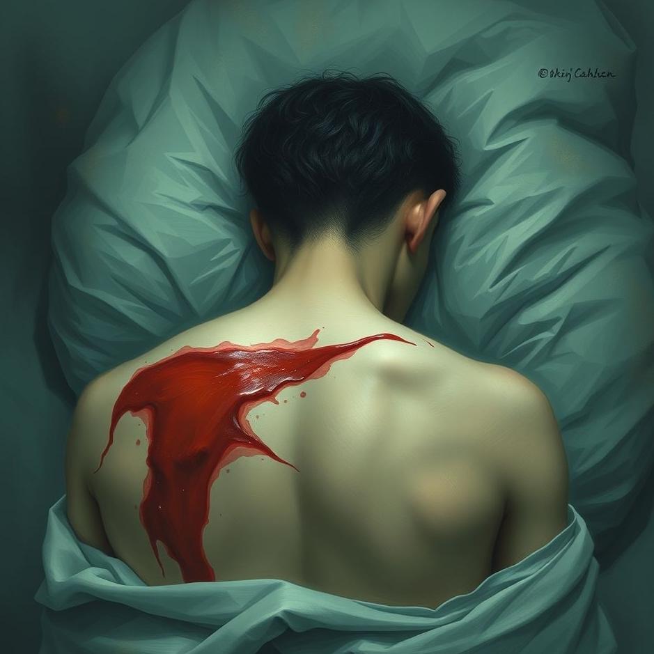 Dream : Your shoulder bleeding in a dream