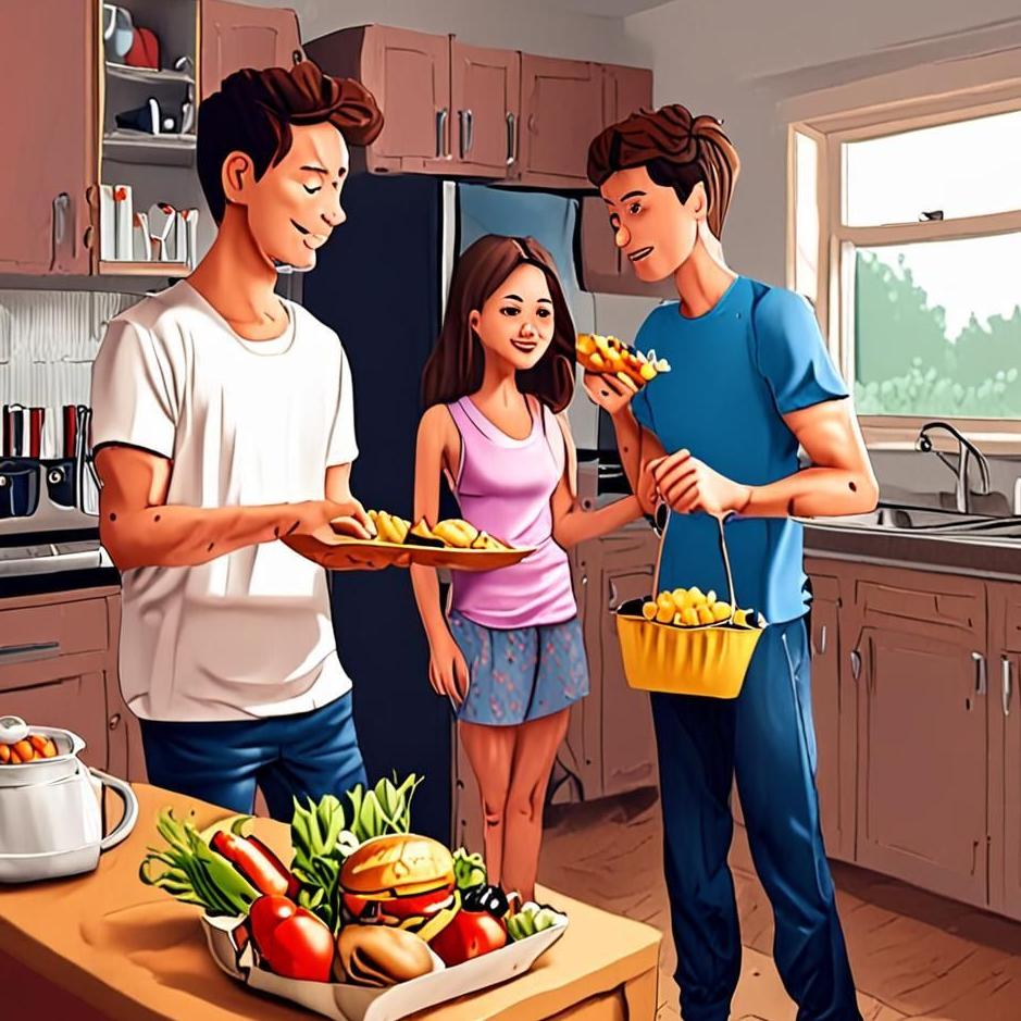 Dream : Your sibling bringing food in your dream