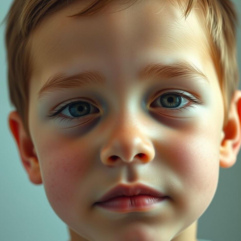 Dream : Your son's face with acne in your dream