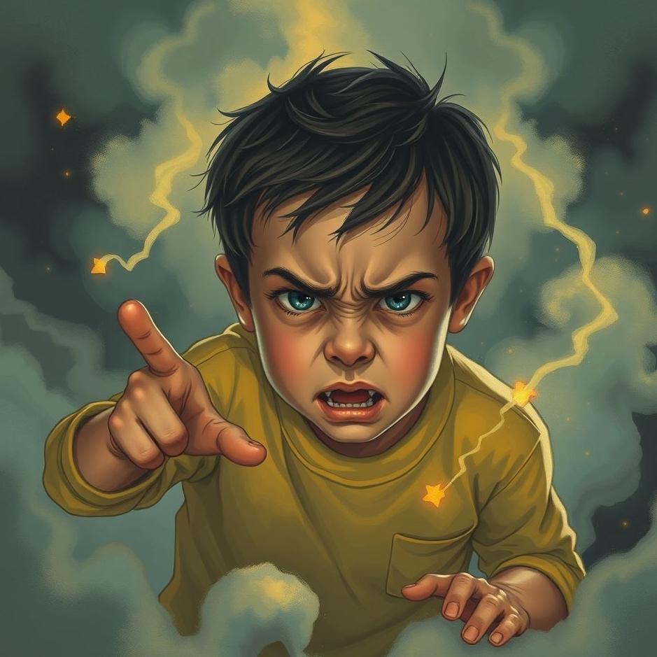 Dream : Your son angry in a dream