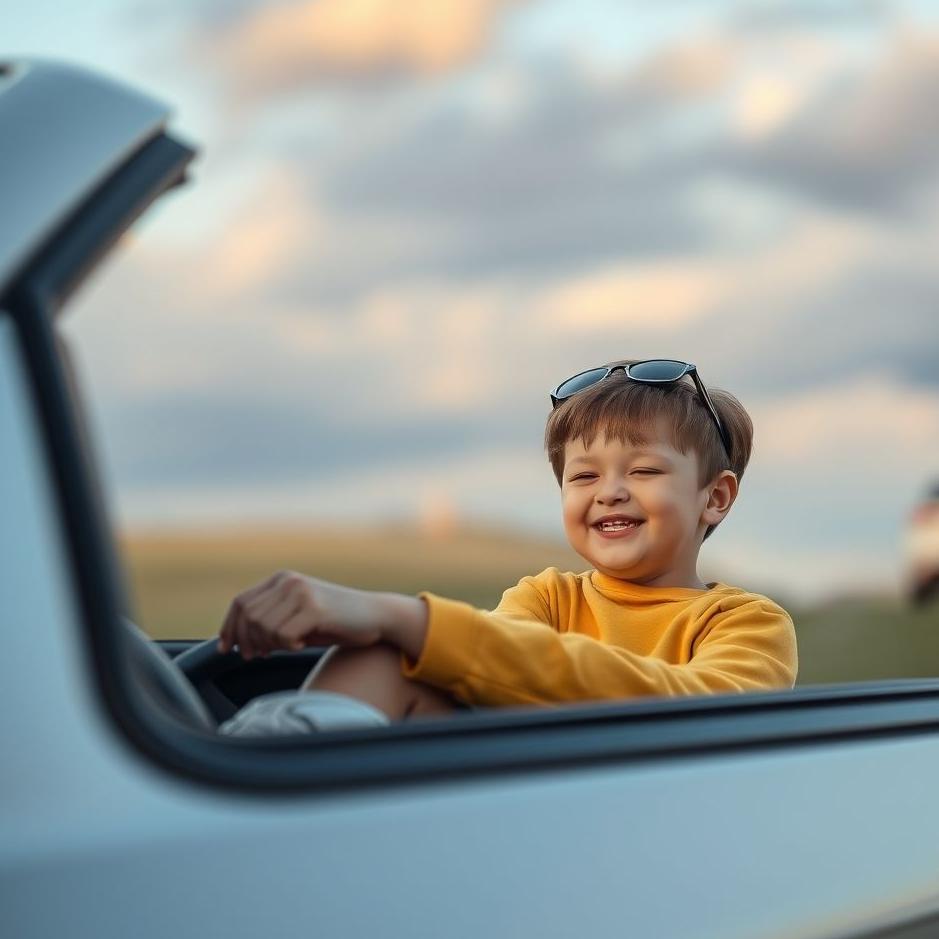 Dream : Your son buying a car in a dream