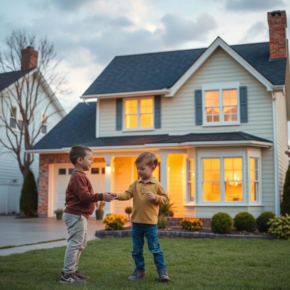 Dream : Your son buying a house in your dream