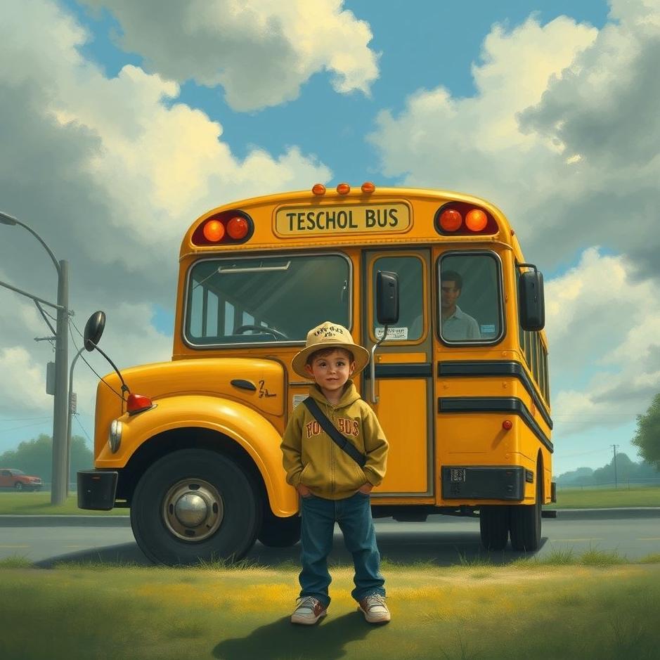 Dream : Your son getting on the bus in a dream