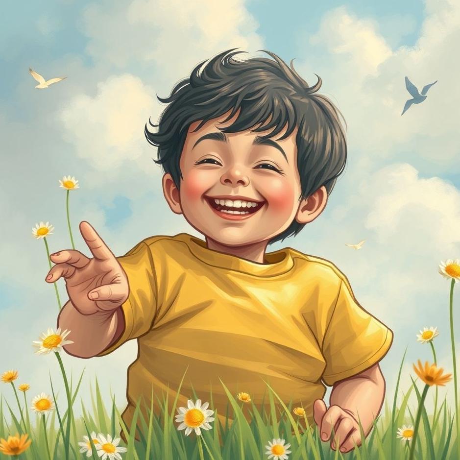 Dream : Your son happy in a dream