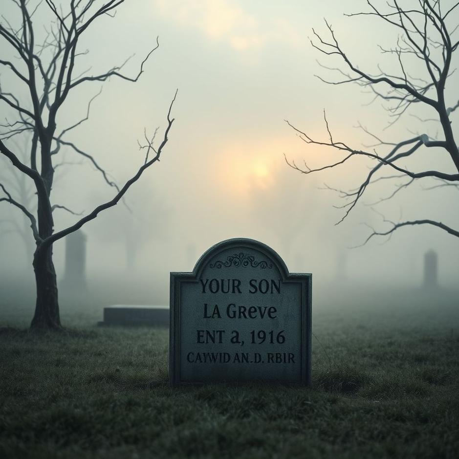 Dream : Your son in a grave in a dream