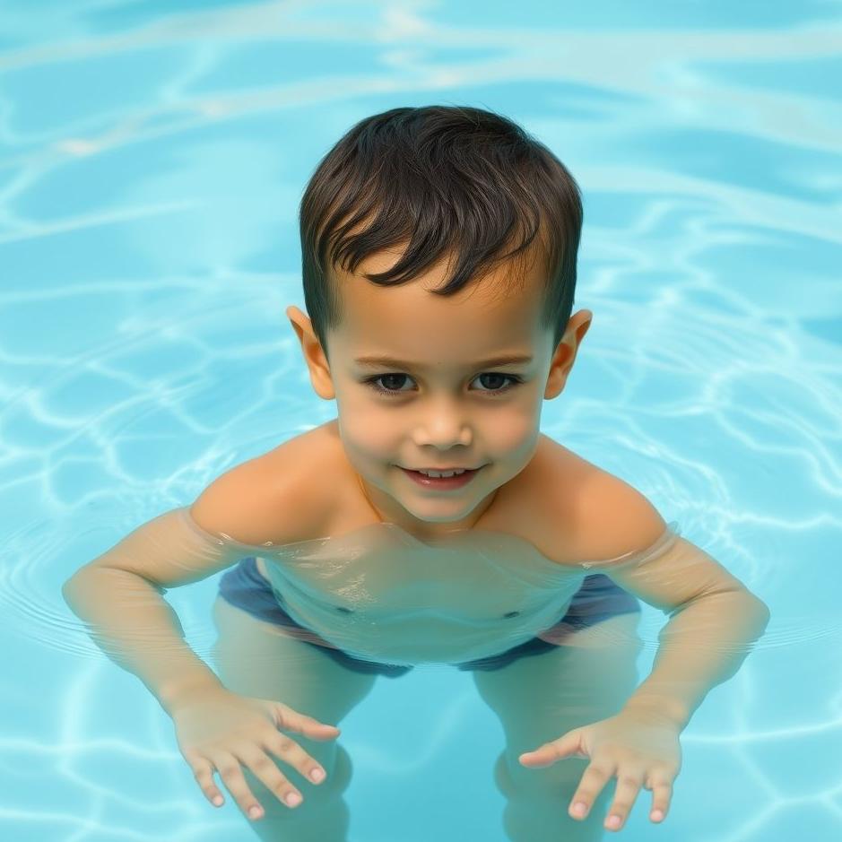 Dream : Your son in a pool in a dream