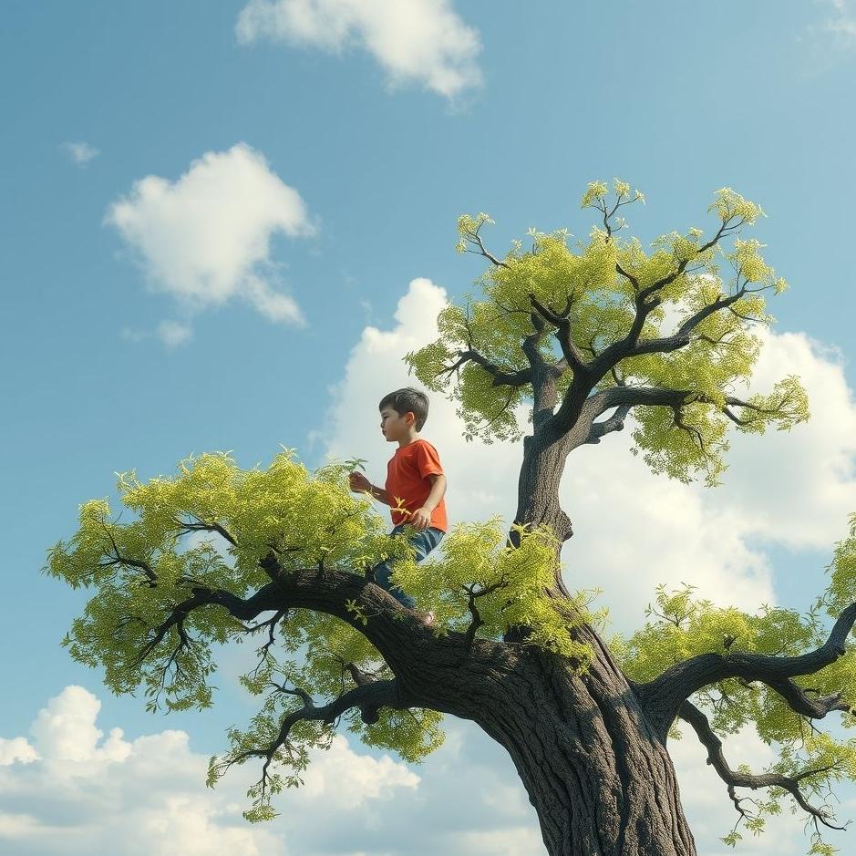 Dream : Your son on a tree in a dream