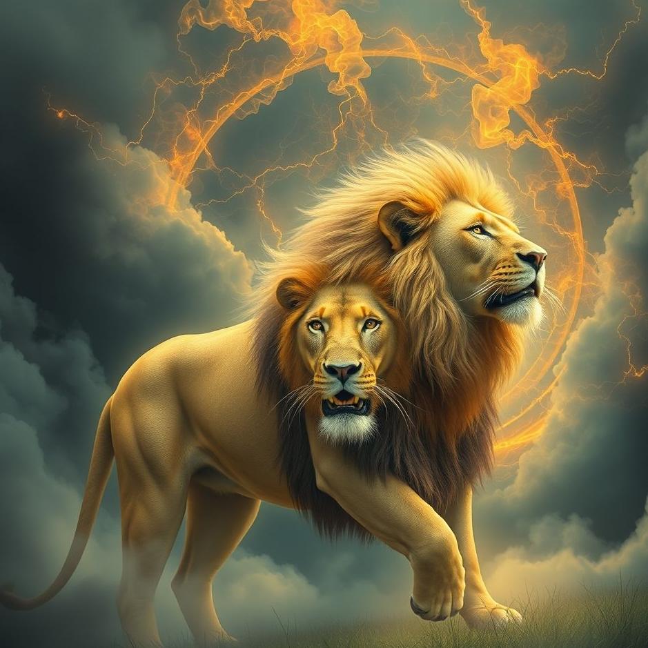 Dream : Your soul as a lion in your dream