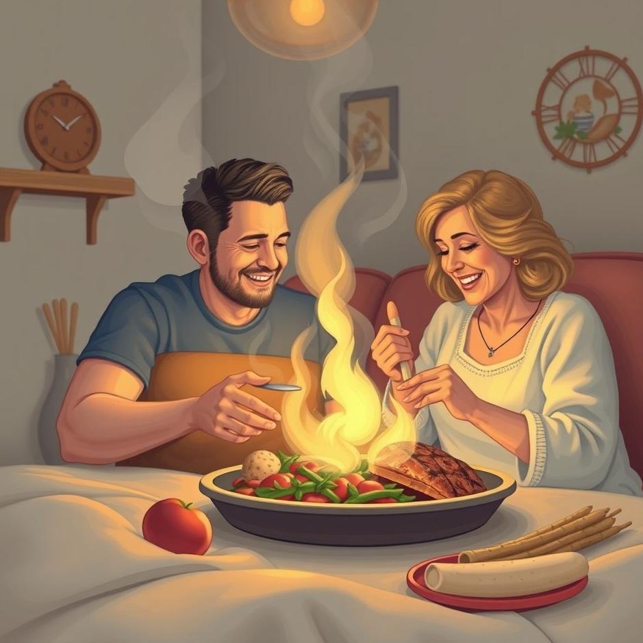 Dream : Your spouse bring meat home in your dream