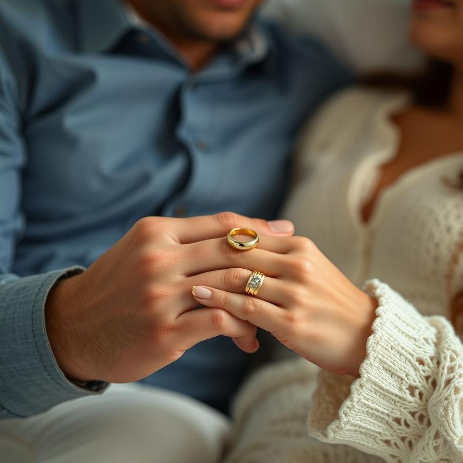 Dream : Your spouse giving a gold ring in your dream