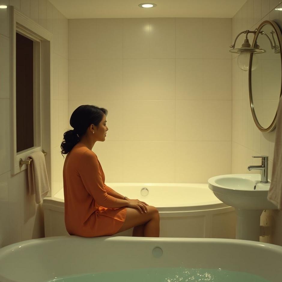 Dream : Your spouse in the bathroom in a dream