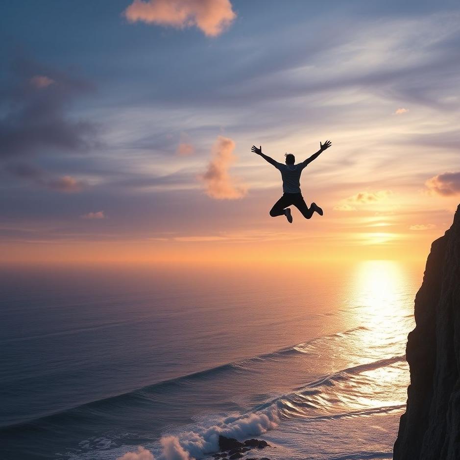 Dream : Your spouse jumping from a high place in your dream