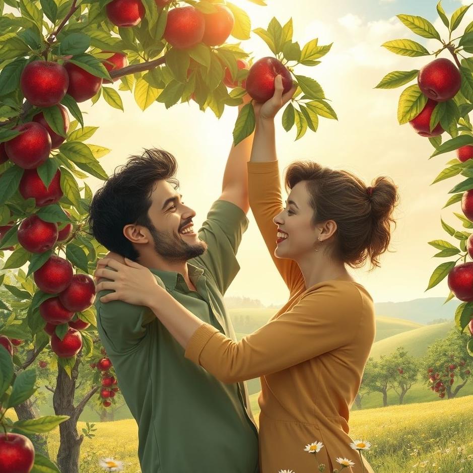 Dream : Your spouse picking apples in your dream