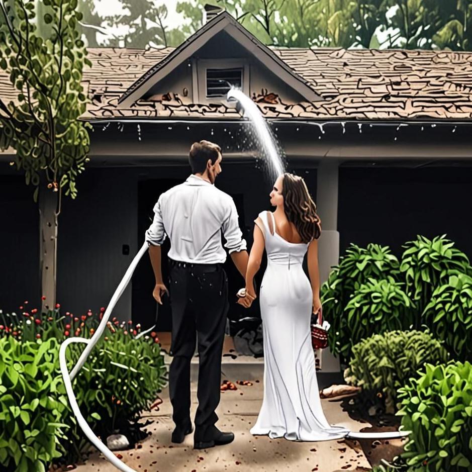 Dream Dictionary : Your spouse soaked with a hose in your dream