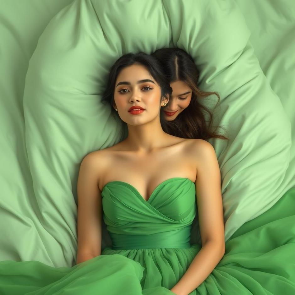 Dream : Your spouse wearing a green dress in your dream