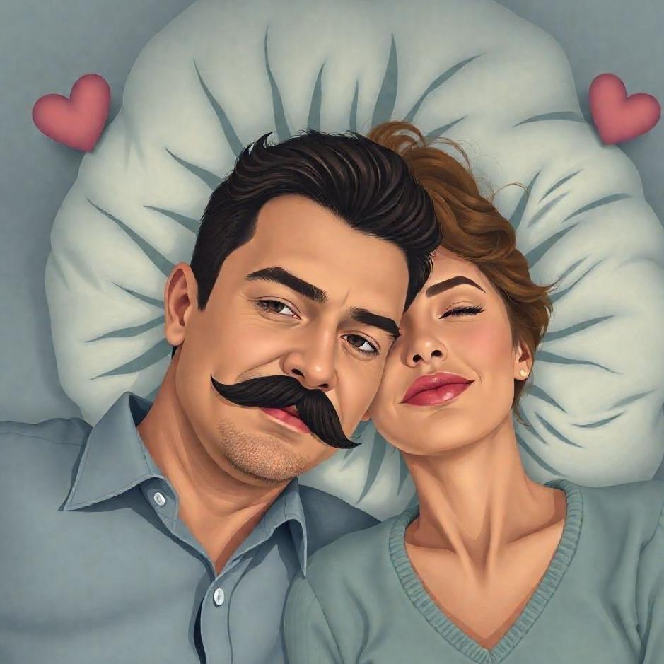 Dream : Your spouse with a moustache in your dream