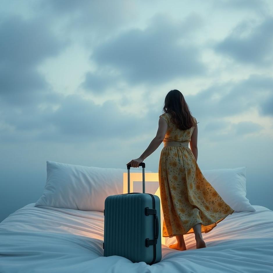 Dream : Your spouse with a suitcase in your dream