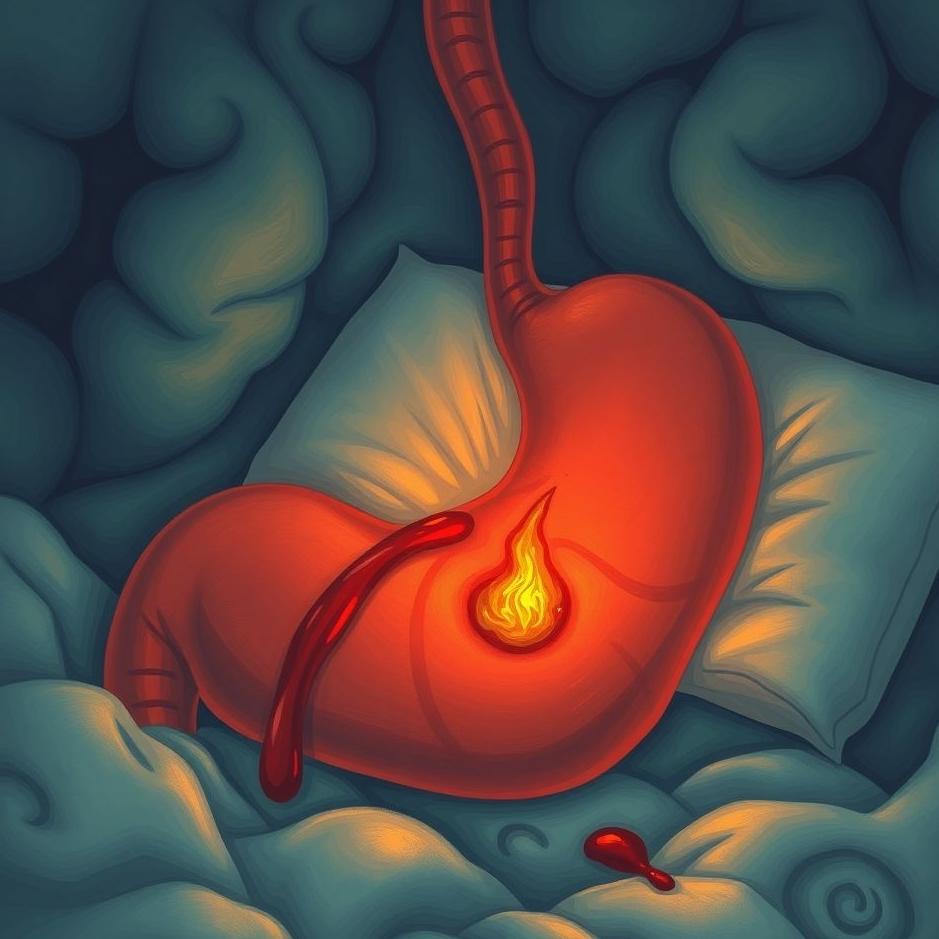 Dream : Your stomach bleeding in a dream