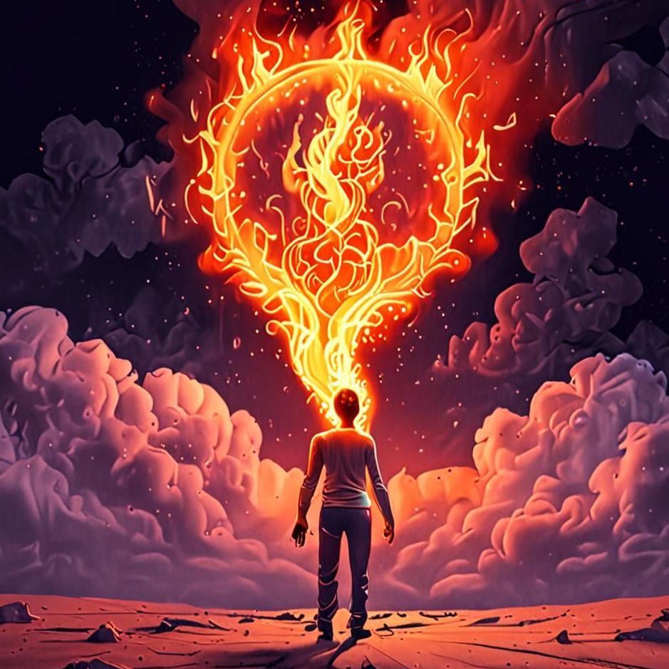 Dream : Your stomach burning in a dream