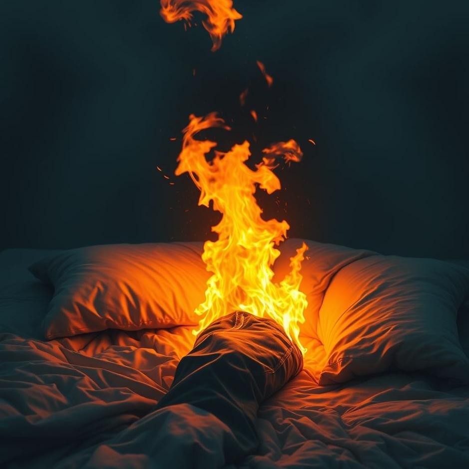 Dream : Your trousers catching fire in your dream