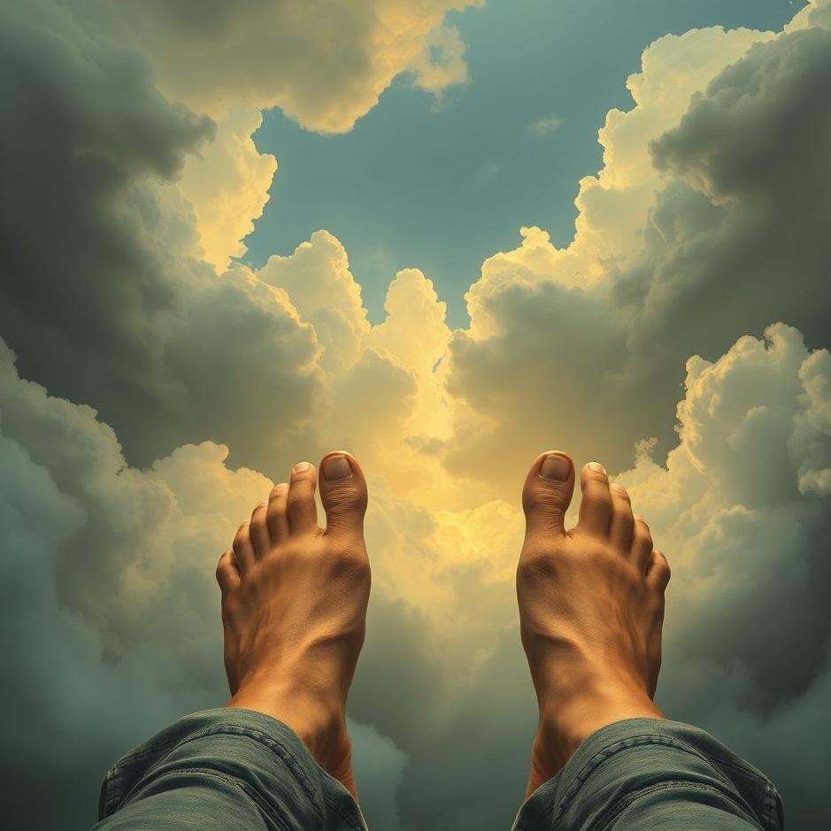 Dream : Your two feet cut off in a dream