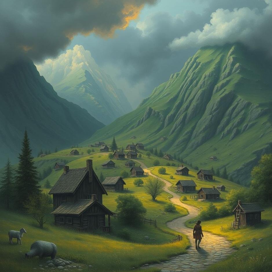 Dream : Your village coming after you in a dream