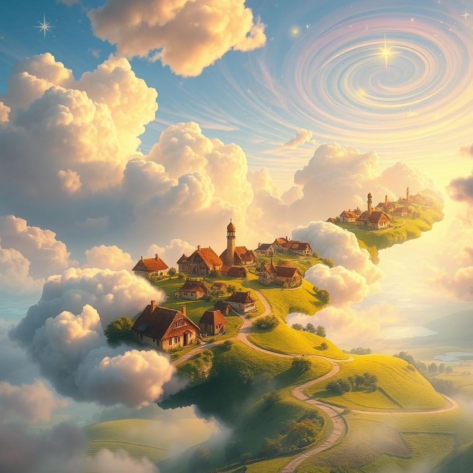 Dream : Your village flying in your dream