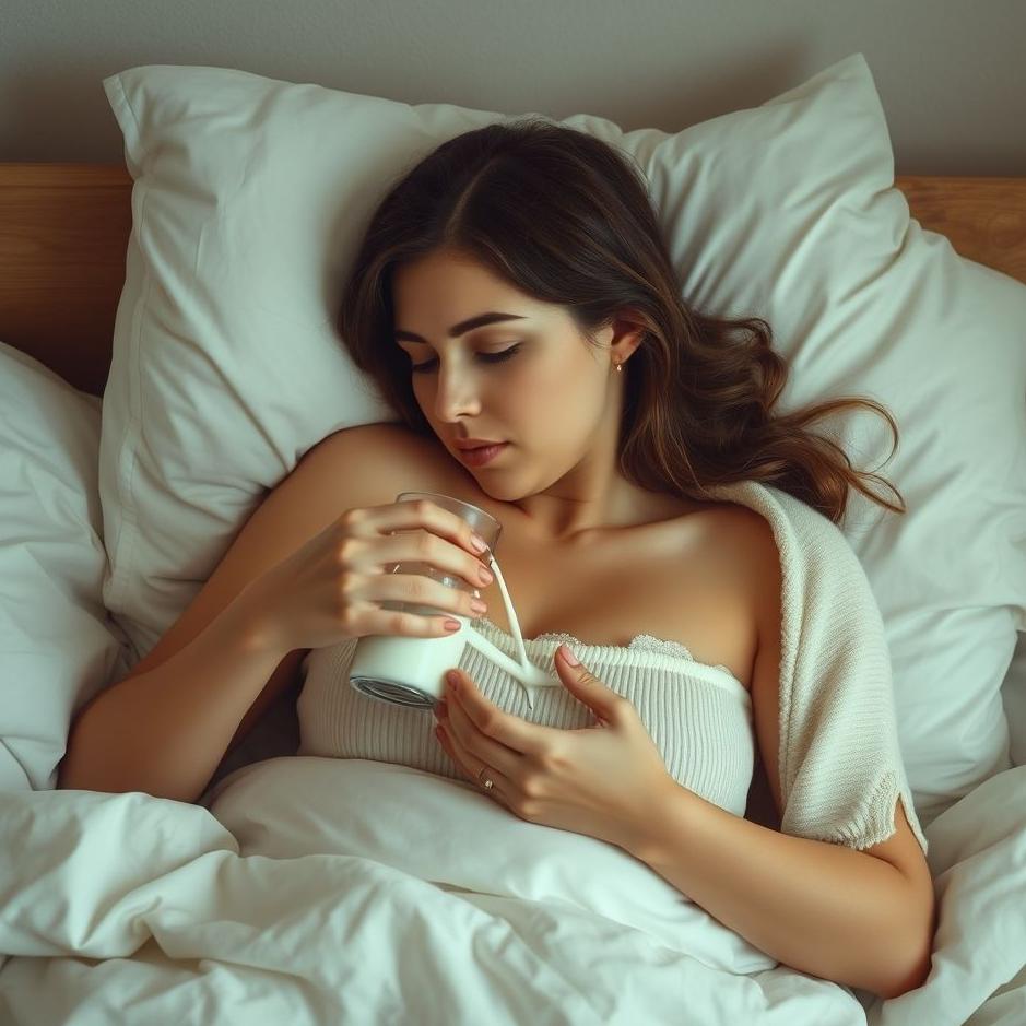 Dream Dictionary : Your wife drinking milk from her breast in a dream