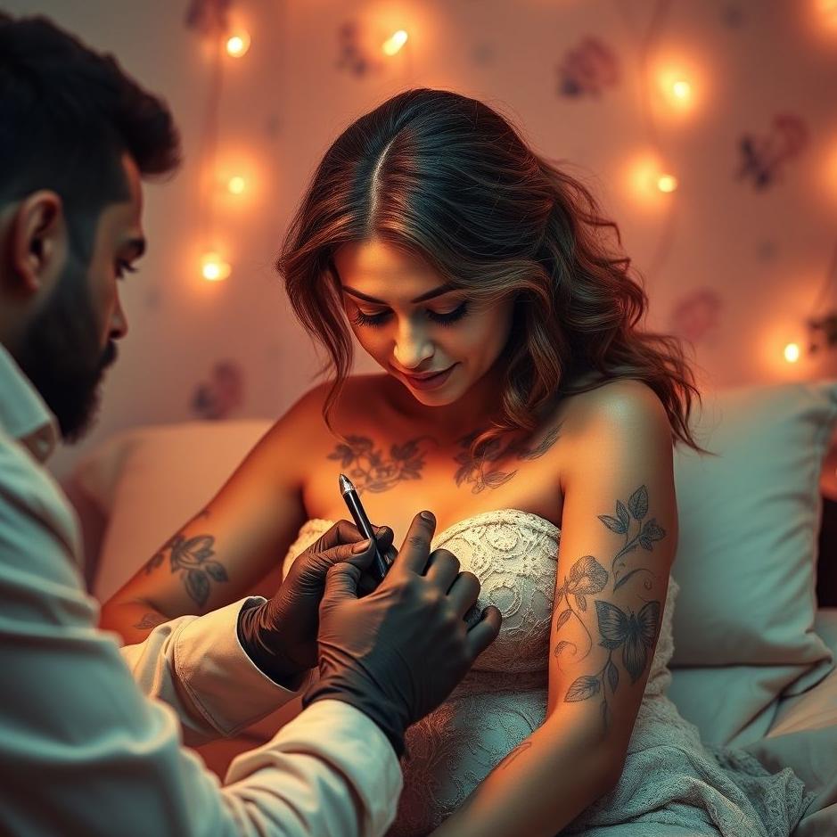 Dream : Your wife getting a tattoo in your dream