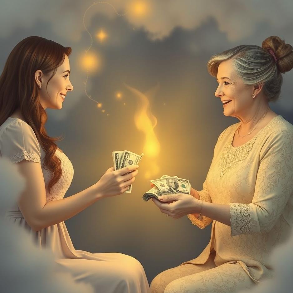 Dream : Your wife giving money to your mother in a dream