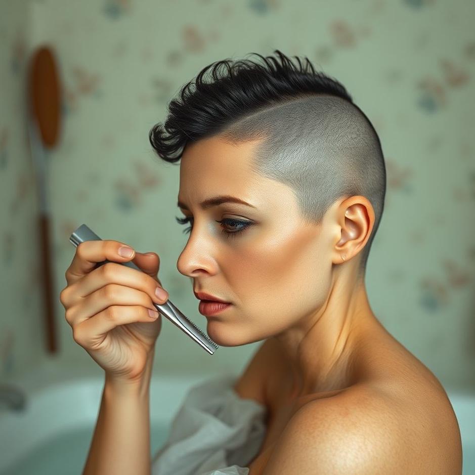 Dream : Your wife shave her hair in a dream