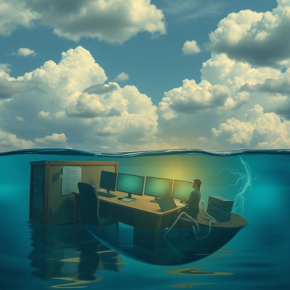 Dream : Your workplace sinking in your dream